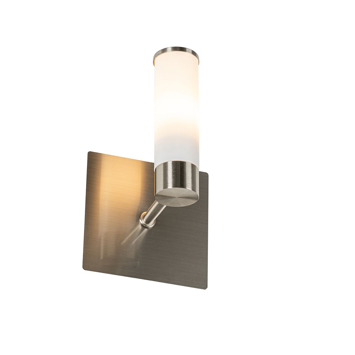Moderne badkamer wandlamp staal IP44 - Bath