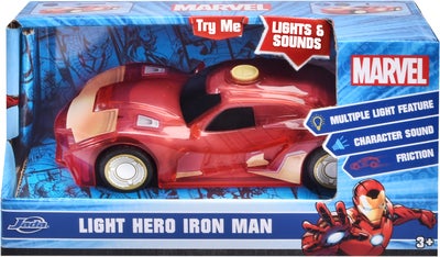 Marvel Iron Man Black Panther Light-Up Bil 1:32
