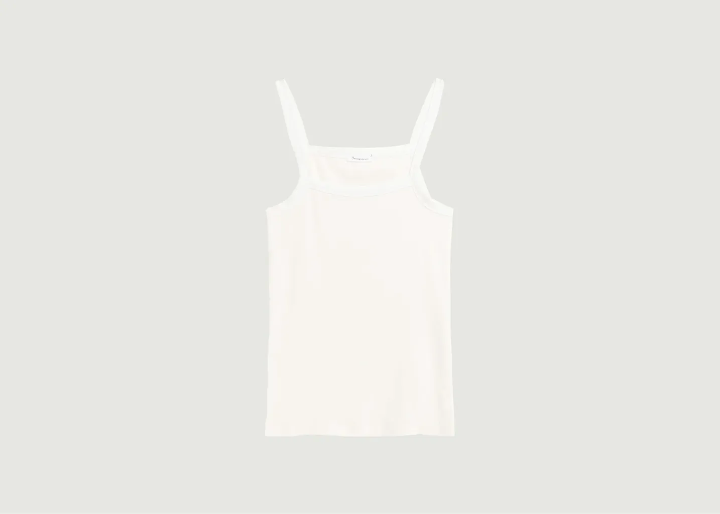 Rib strap top - GOTS/Vegan KCA