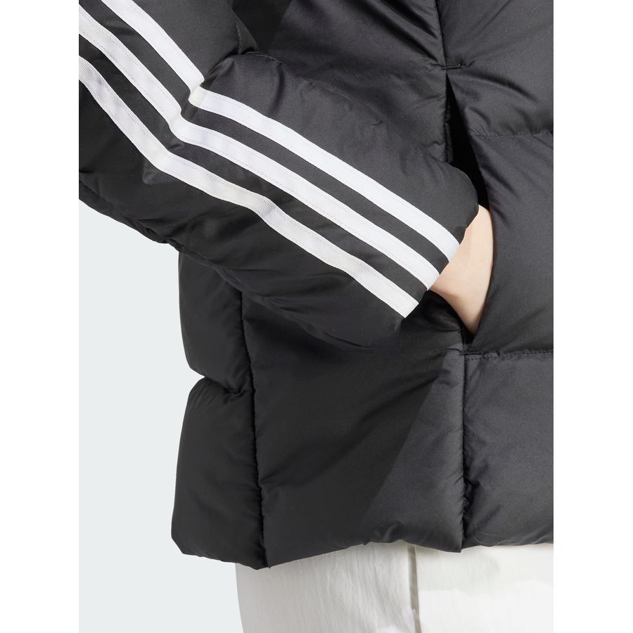 Adidas Doudoune à capuche semi-épaisse Essentials 3-Stripes