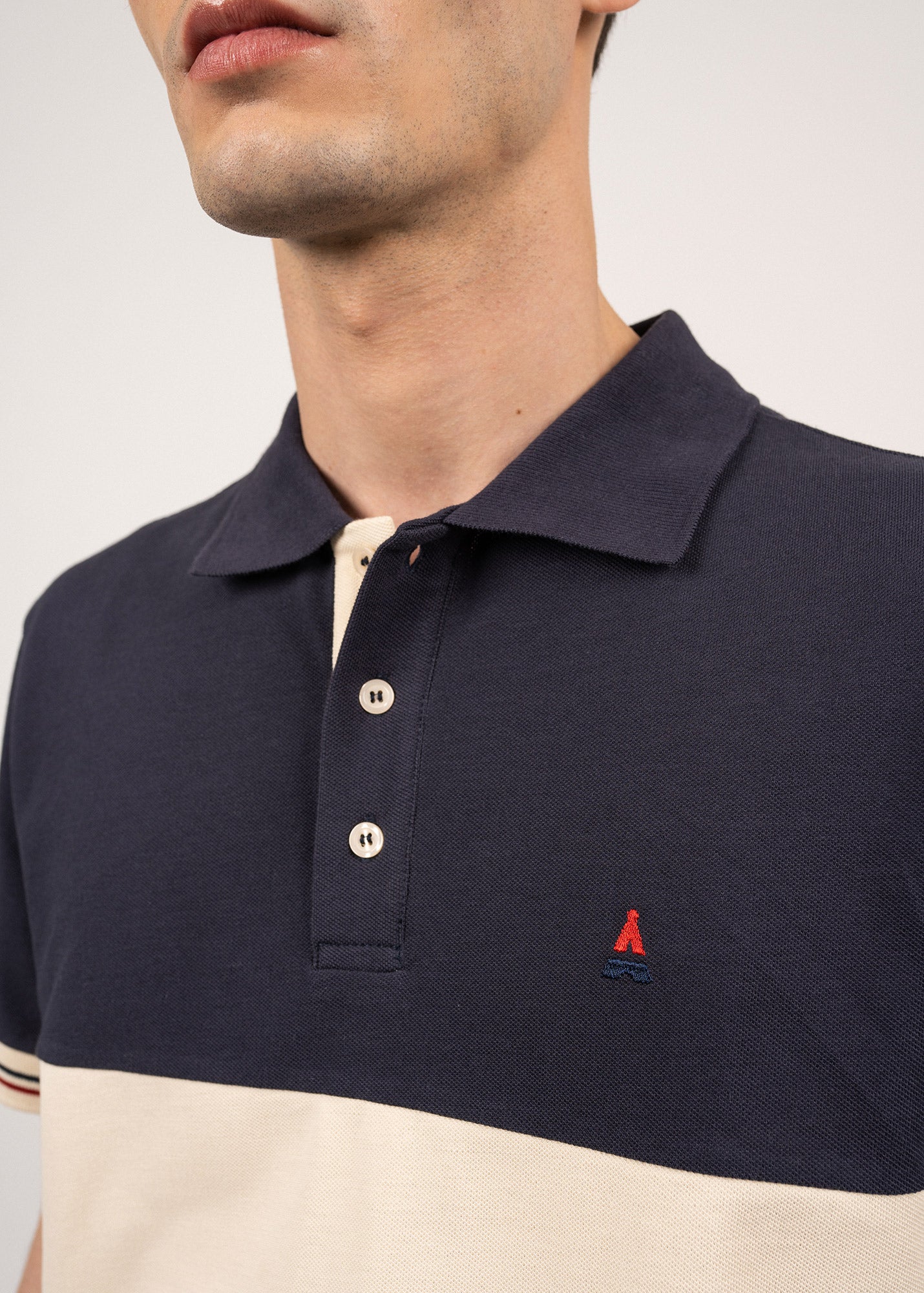 Polo bicolore Ariel