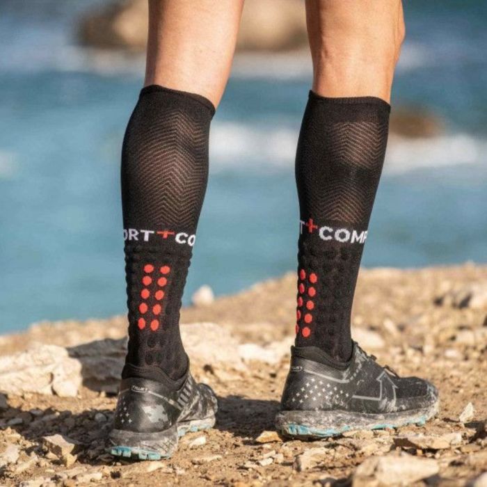 Compressport Herre Strømper Full Sock Run Sort