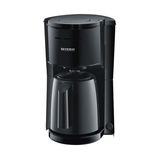Severin Kaffemaskine m. termokande 1000 watt Sort
