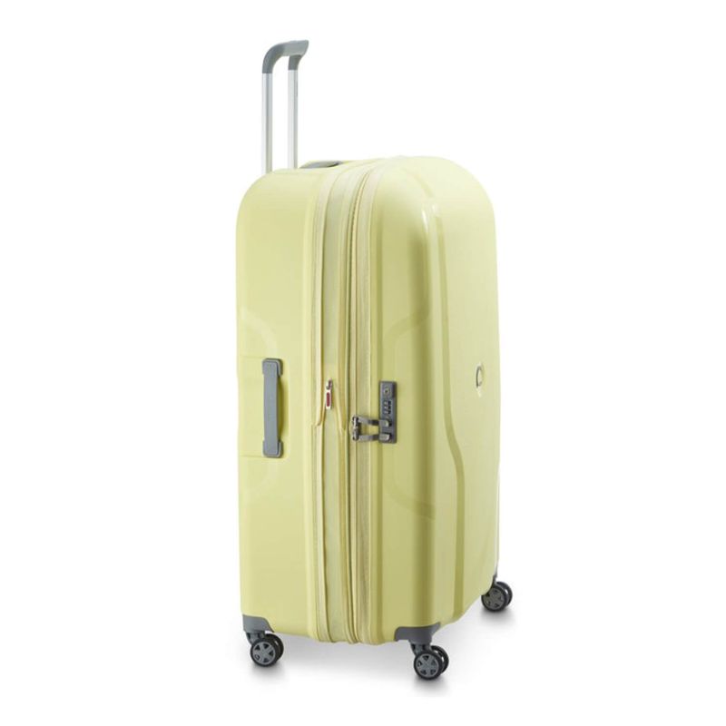 Valise rigide Clavel Extensible 83 cm Jaune Pale