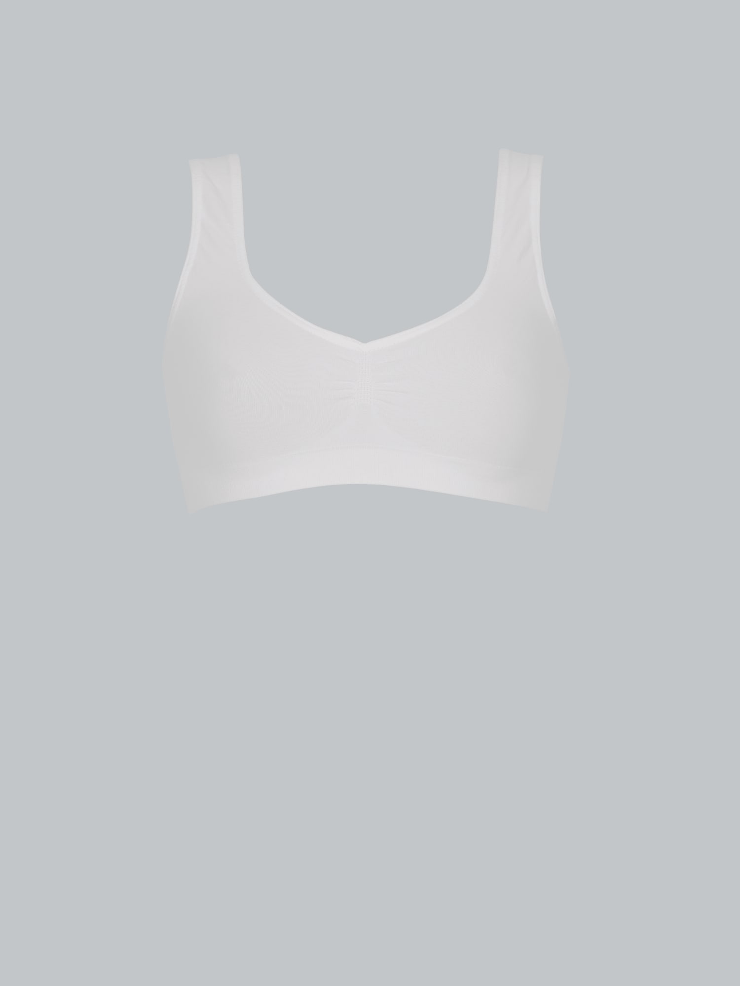 Bustier aus Polyamid/Elastan Weiss