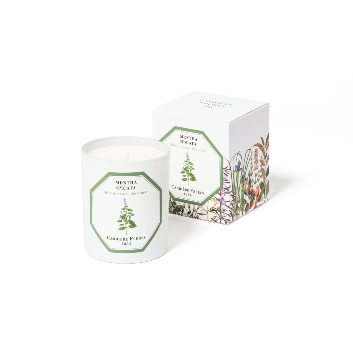 CARRIÈRE FRÈRES Menthe Verte - Mentha Spicata Bougie Parfumée