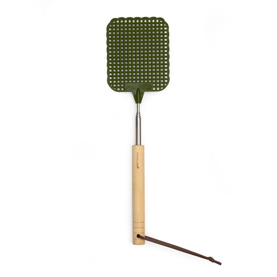Extendable Fly Swatter Asst Bk/Gr