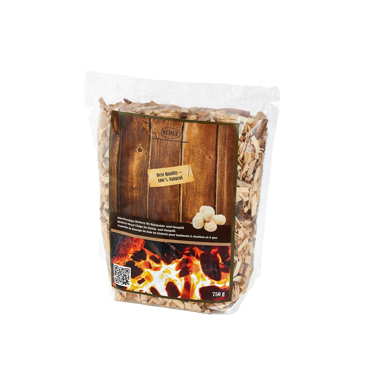Rösle Smoking chips Hickory 23 x 17 x 7.5 cm
