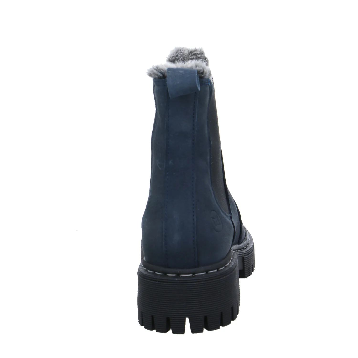 SCHUHENGEL Boot Blau Leder