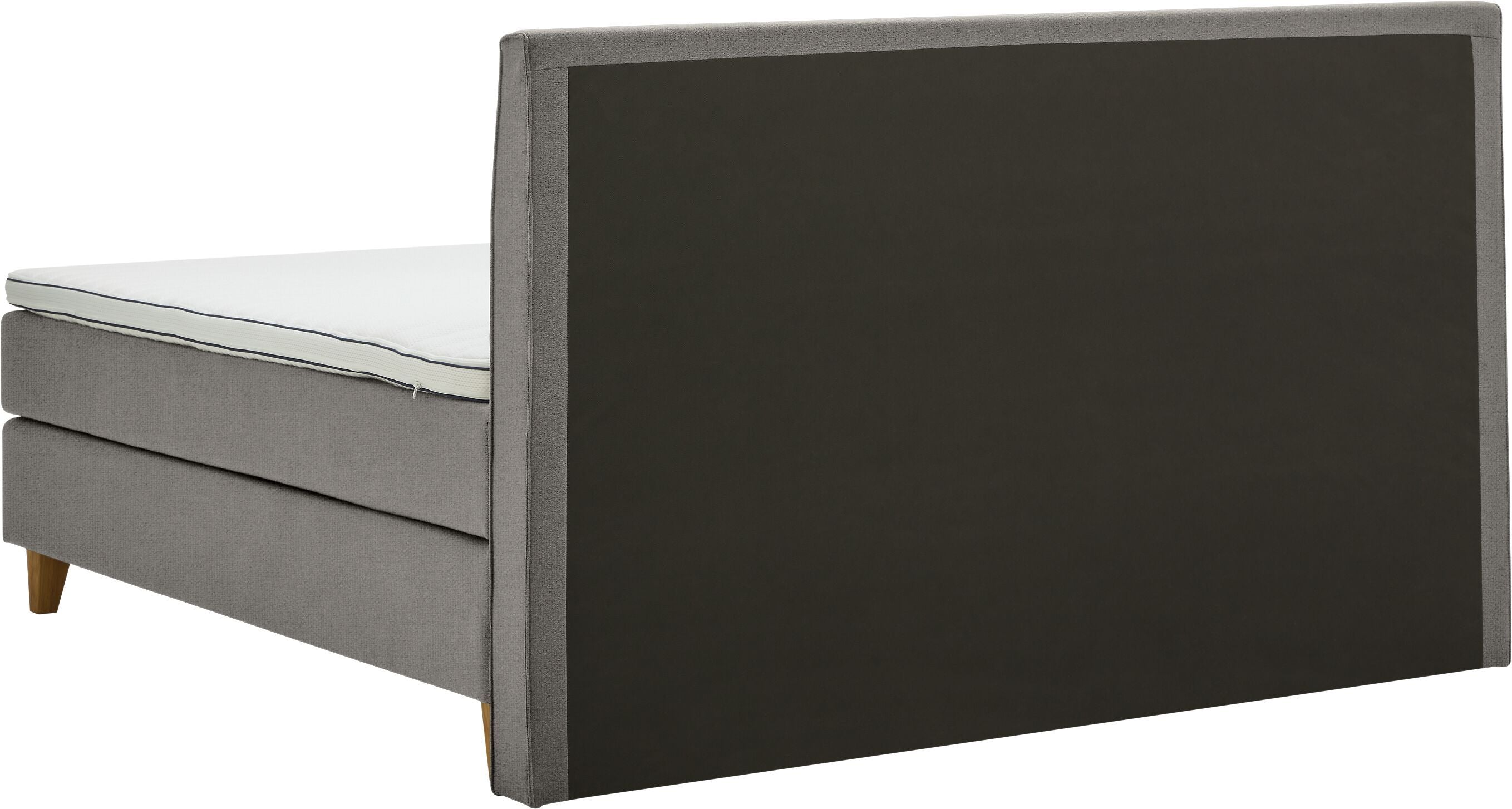 bico GOODNIGHT Boxspringbett - Perlgrau / B: 180.0 cm x T: 200.0 cm