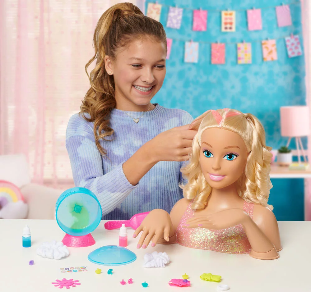 BARBIE - TETE A COIFFER TIE-DYE BLONDE