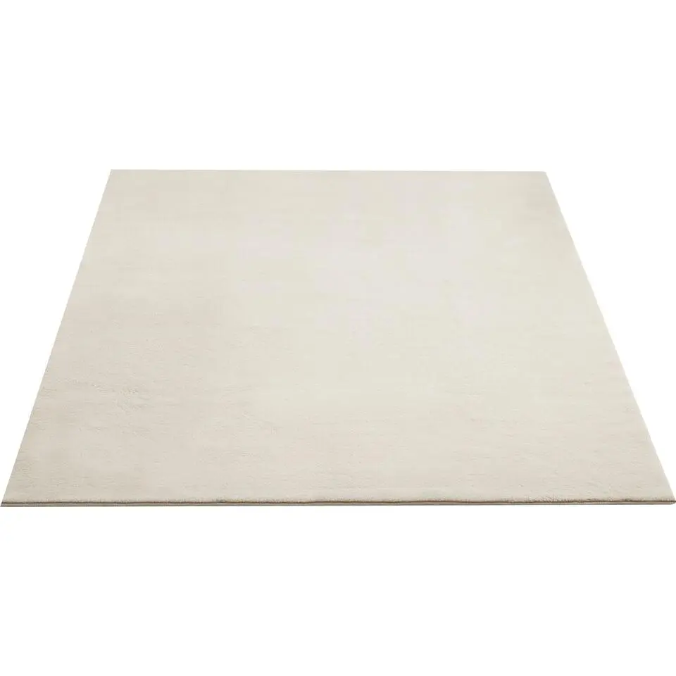 tectake® Kortpolig vloerkleed Soft Zone 160 x 230 cm - Crème