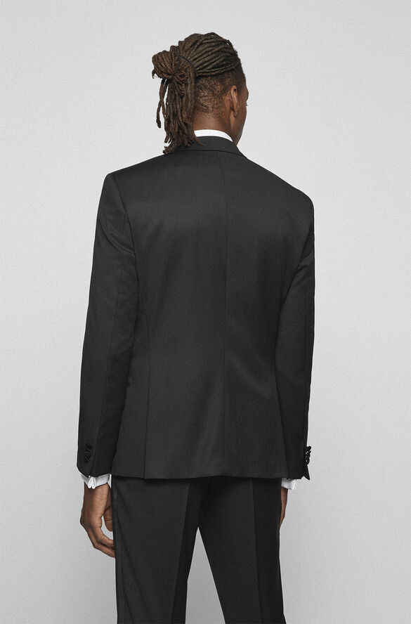 BOSS BOSS Men Business Clothing Jackets Sort