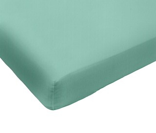 DORMISETTE Jersey-Spannbettlaken 90-100 x 200 cm aquablau