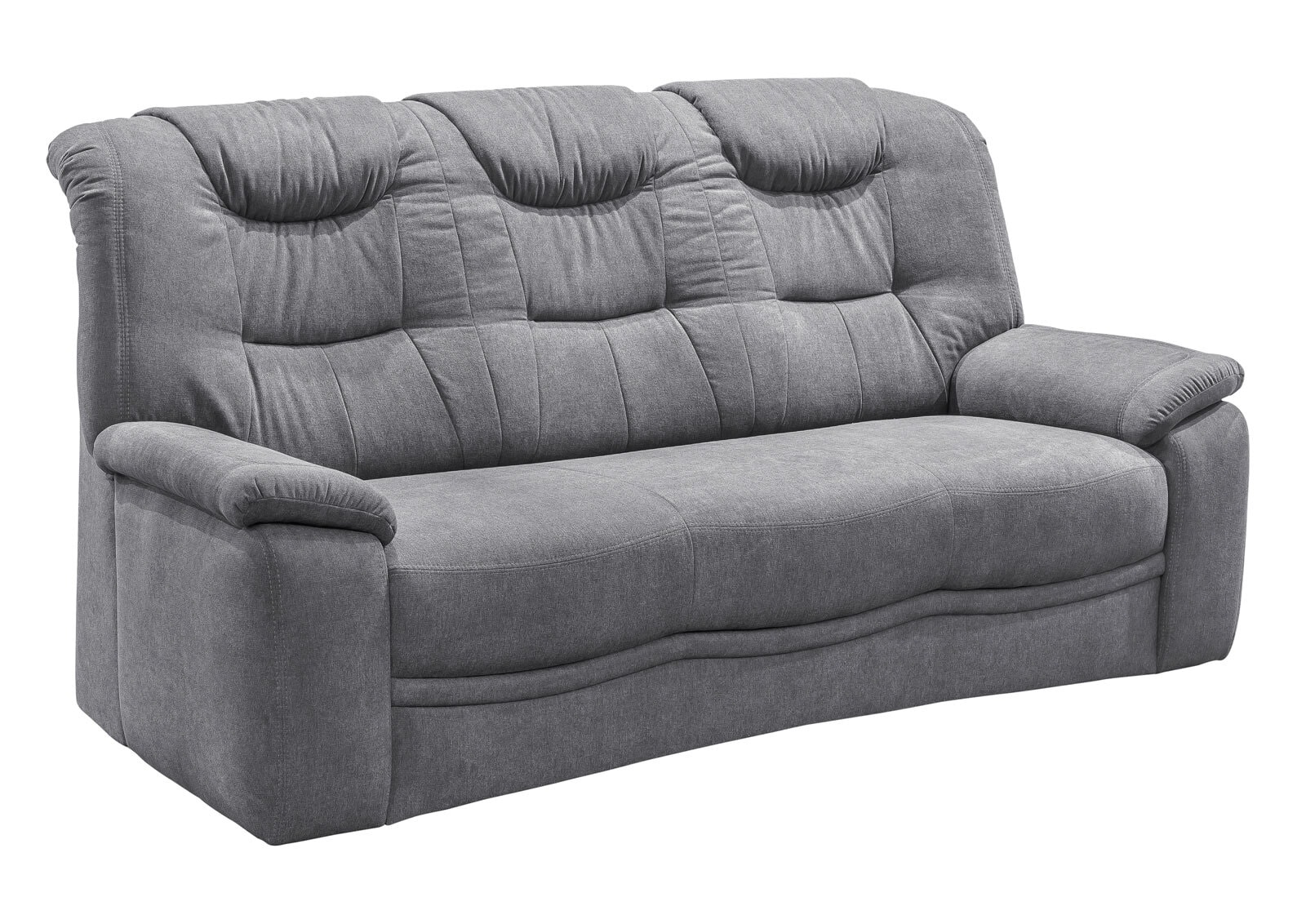 3-Sitzer Grande Anthrazit 205x105x99