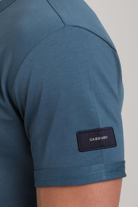 Gabbiano blauwe heren t-shirt