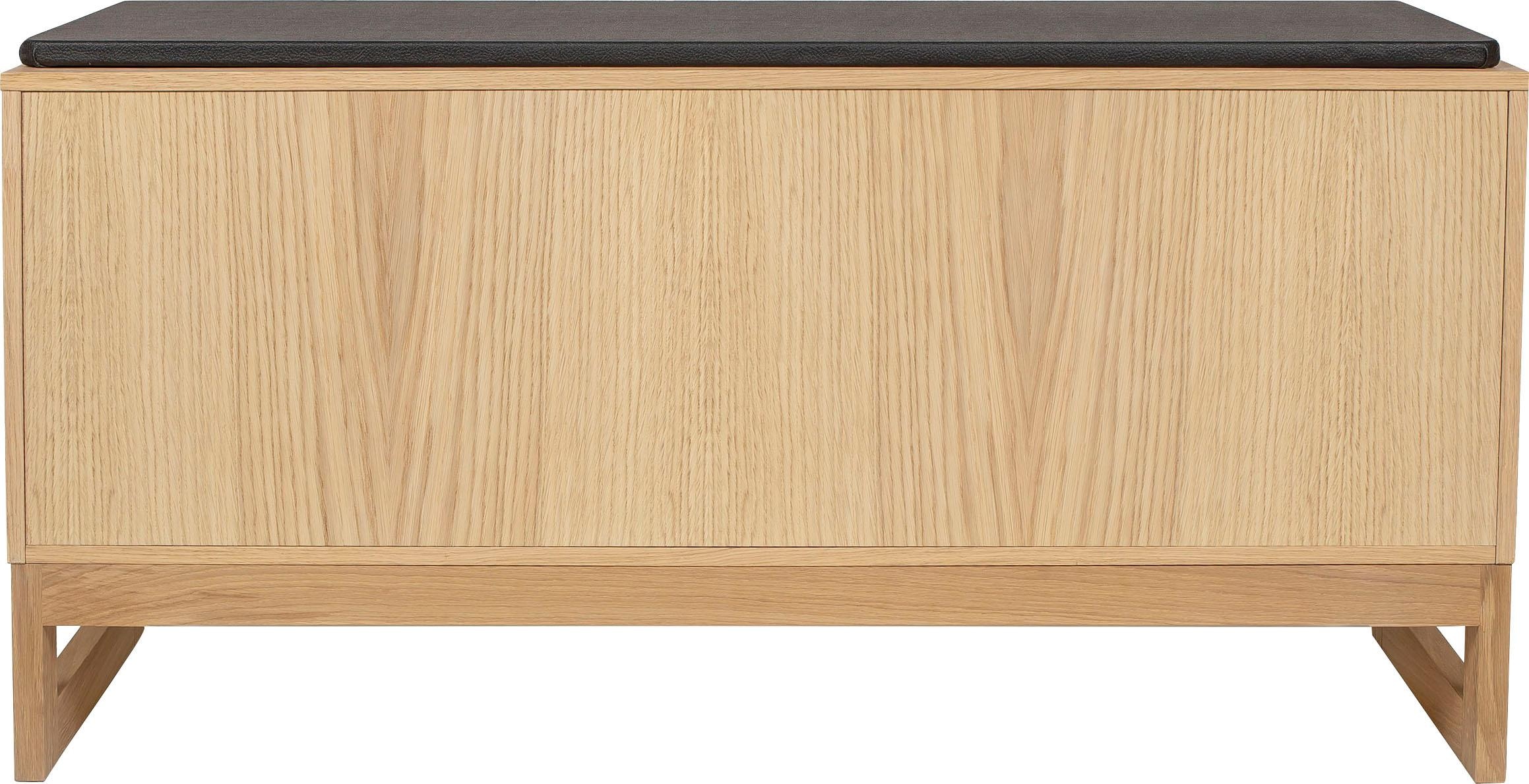 Woodman Schuhbank »Slussen« im skandinavian Design, Holzfurnier aus Eiche, FSC®-zertifiziert