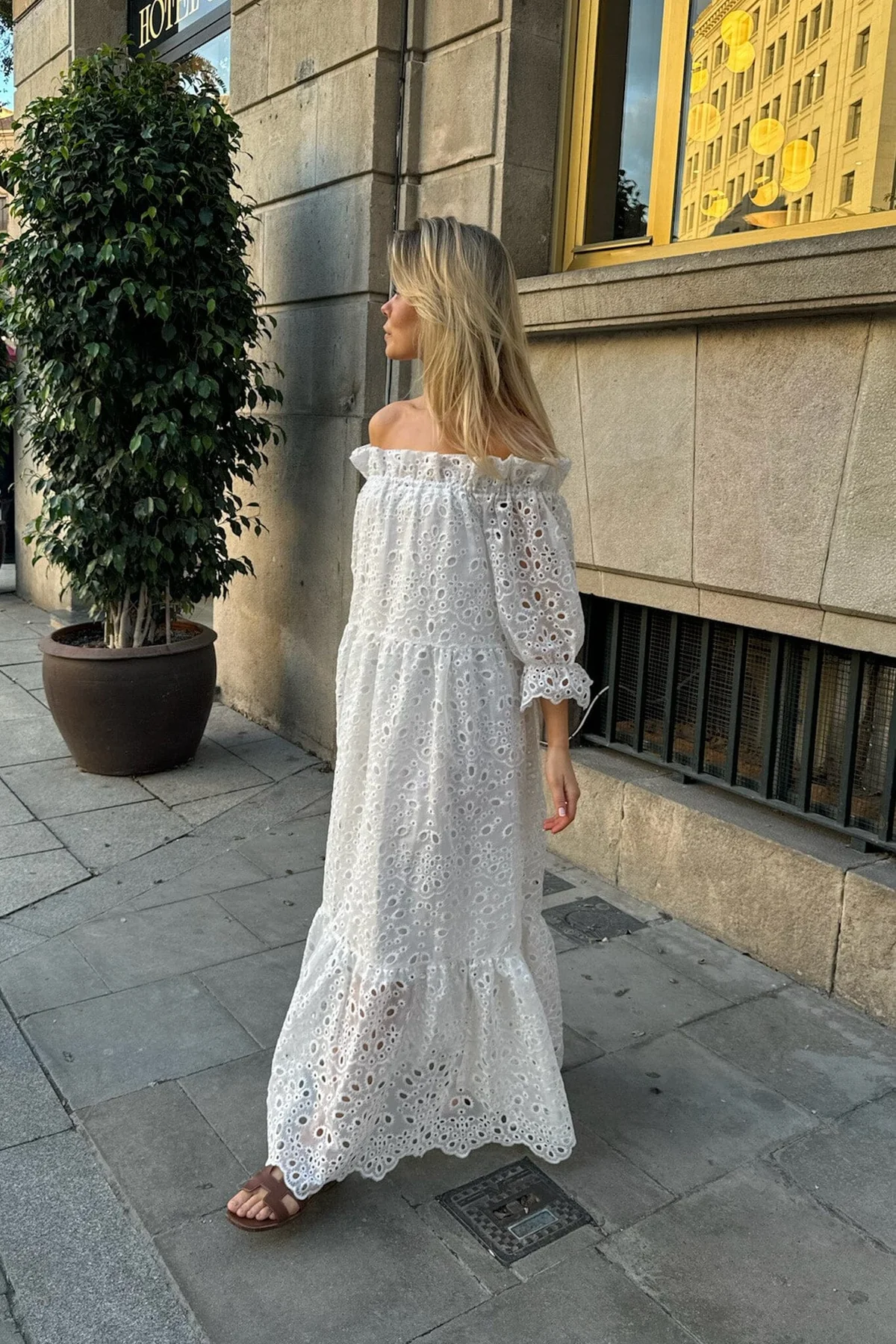 BYIC Sigridic Long Dress white white