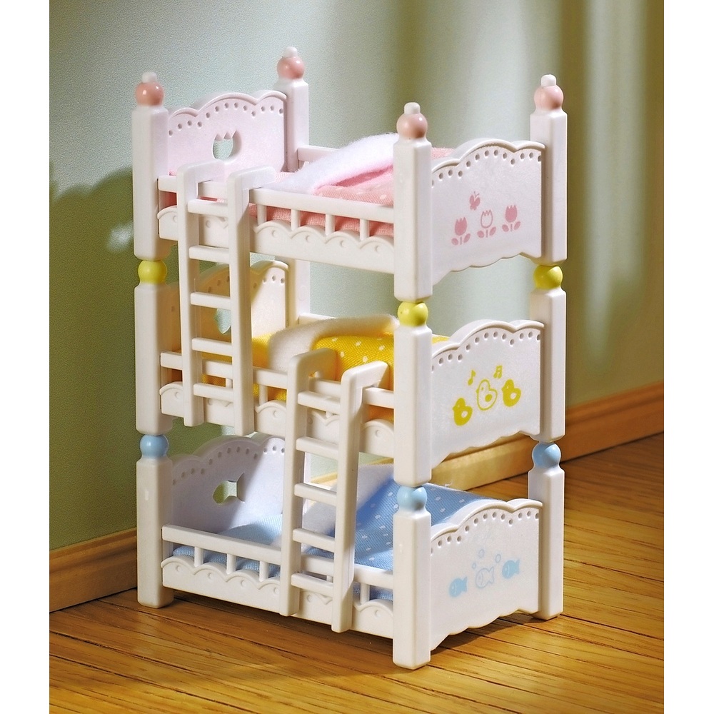 Sylvanian Families Dreifach-Etagenbett-Set