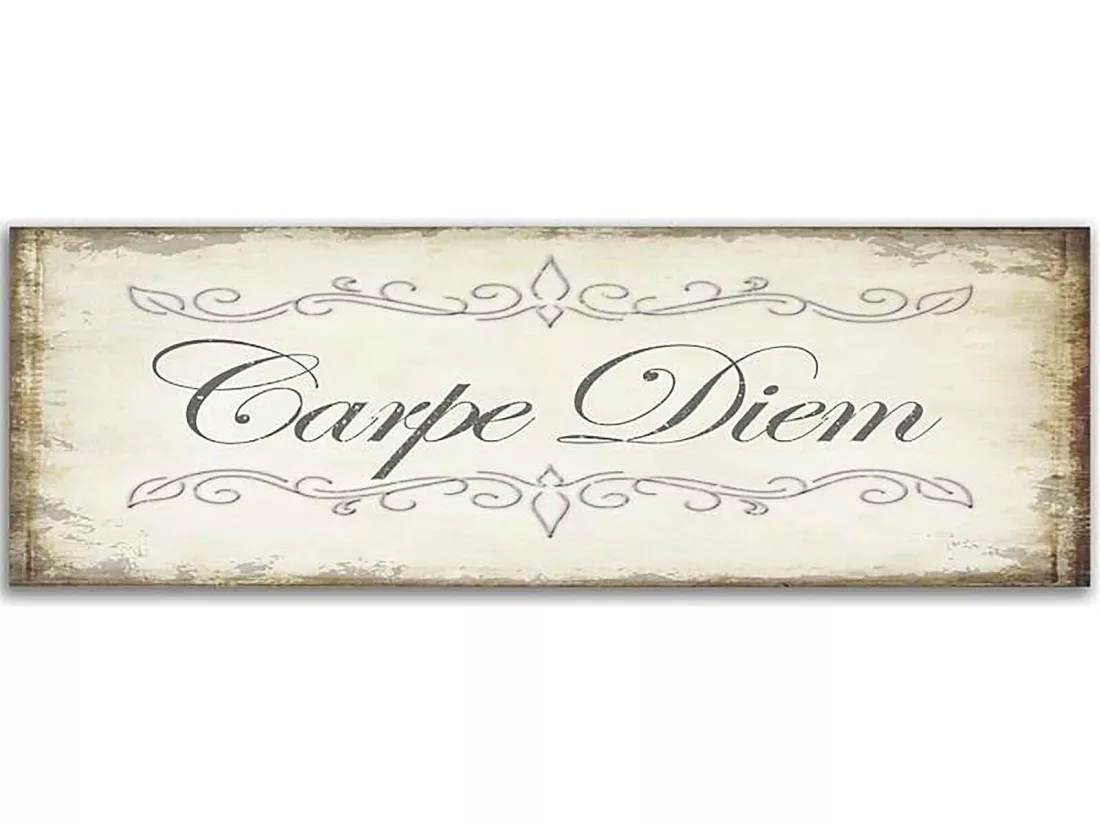 Tableau carpe diem panoramique - 150 x 60 cm
