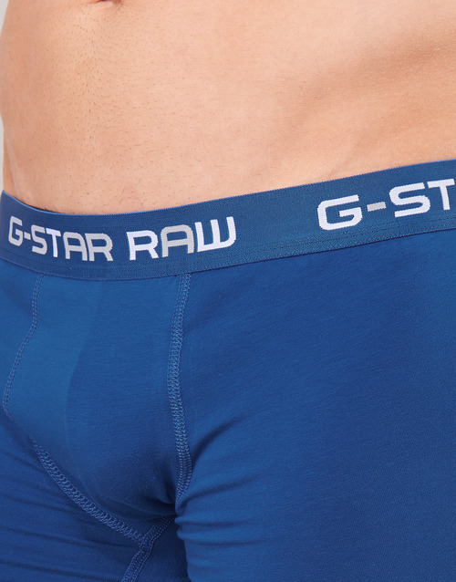 G-Star Raw - CLASSIC TRUNK CLR 3 PACK - Noir / Marine / Bleu