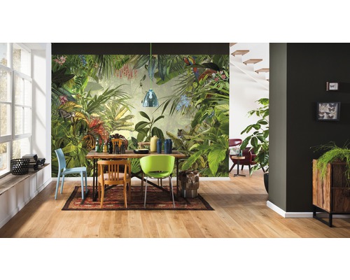 Fotobehang vliesbehang XXL4-031 Into the Wild 4-delig. 368x248cm