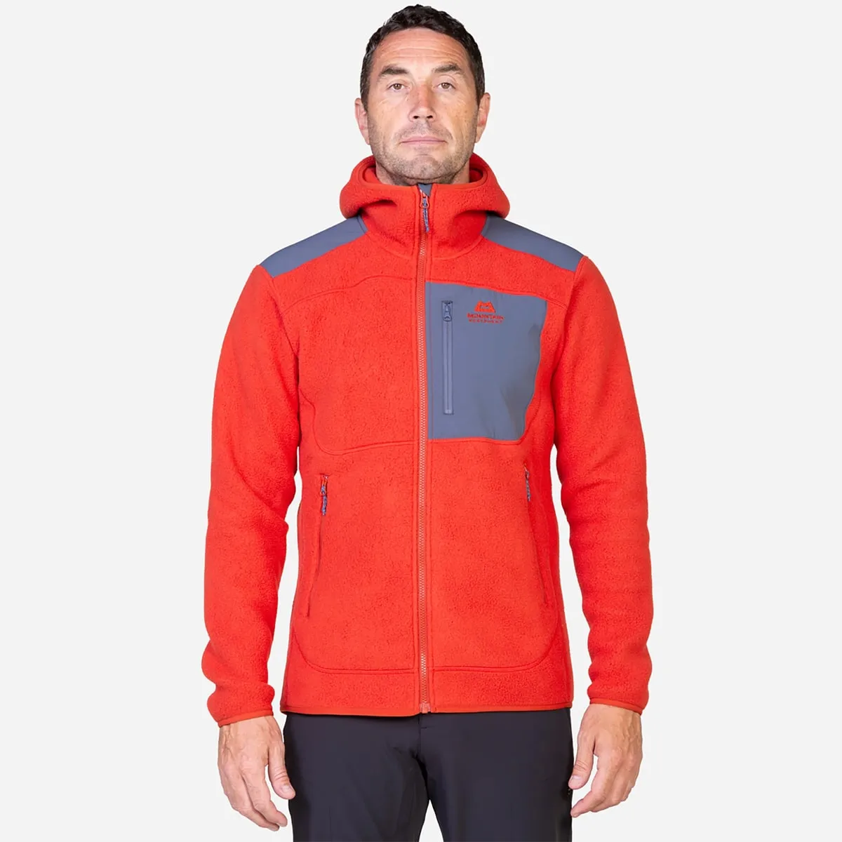 Mountain Equipment Highpile Hooded Mens Jacket Redrock/Ombre