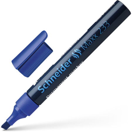 Schneider Maxx 233 Permanent-Marker - blau - 1+5 mm