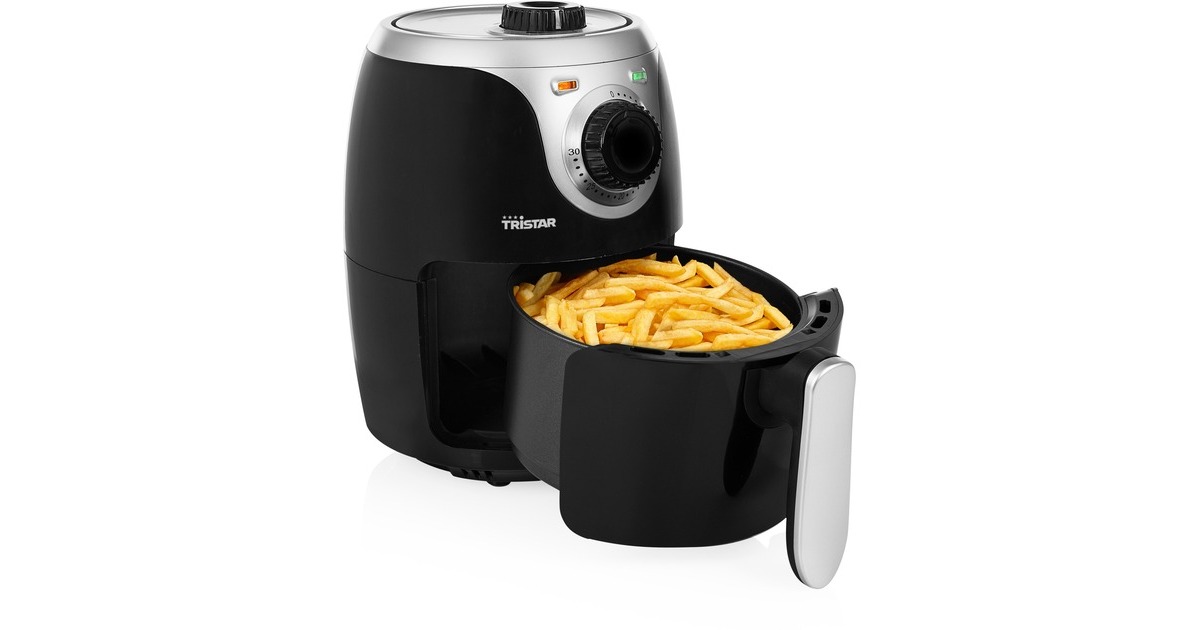 TristarAirfryer Mini FR-6980 heteluchtfriteuse  (Zwart, 2 liter)