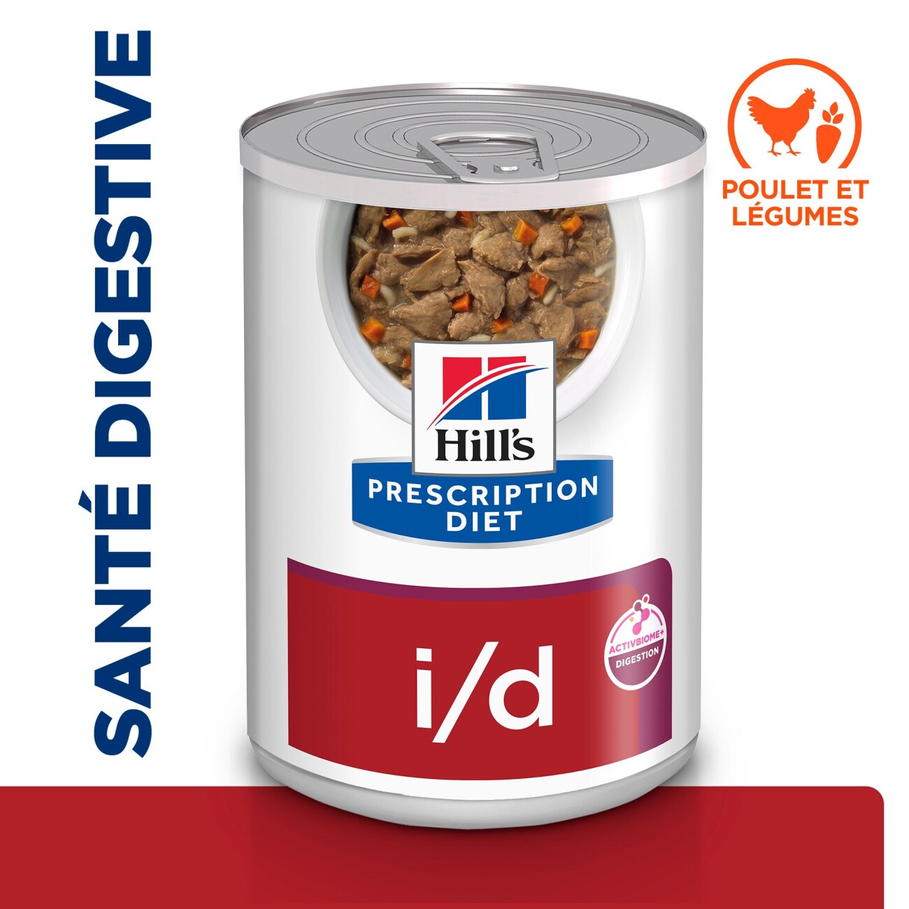 Hill's Prescription Diet i/d Nassfutter für Hunde, Adult, mit Huhn zur Unterstützung der Verdauung 12x354 g