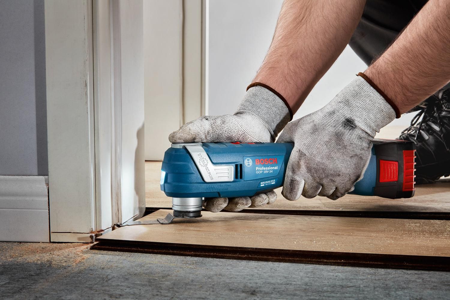 Bosch Professional GOP 18V-34 Accu multitool   accessoires 18V Basic Body in L-Boxx - 06018G2002