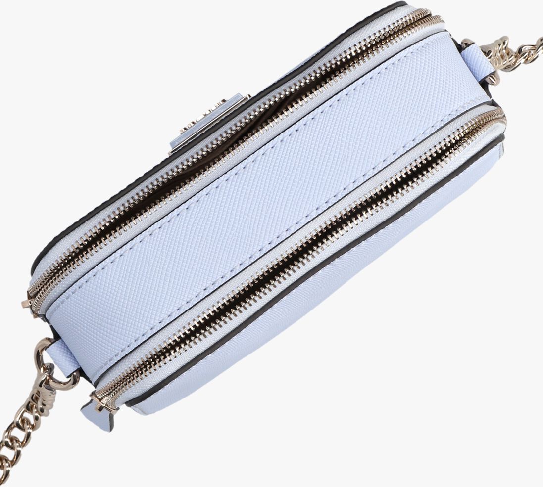 GUESS blauwe guess schoudertas noelle crossbody camera