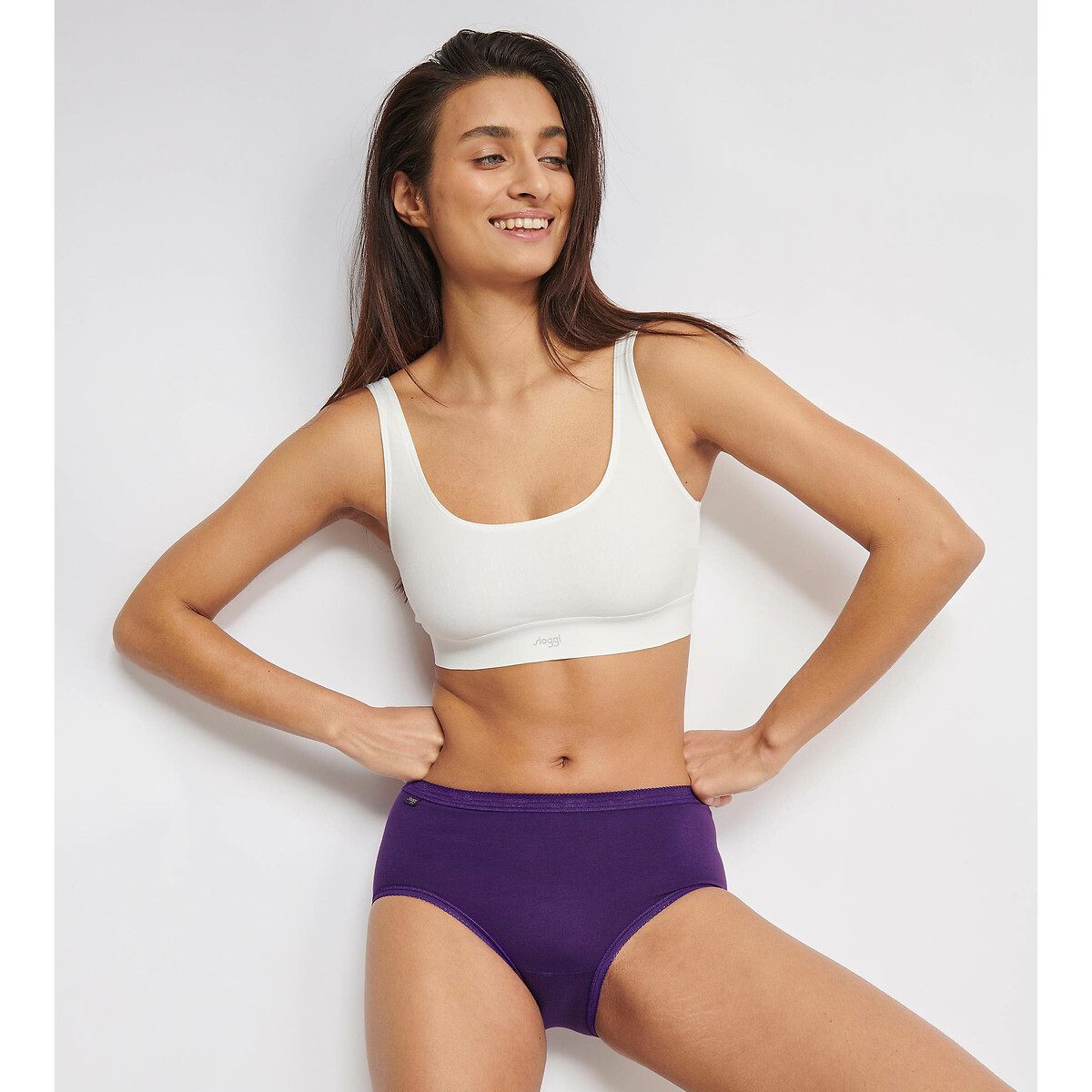 SLOGGI<br>Conjunto de 4 slips Midi Basic+