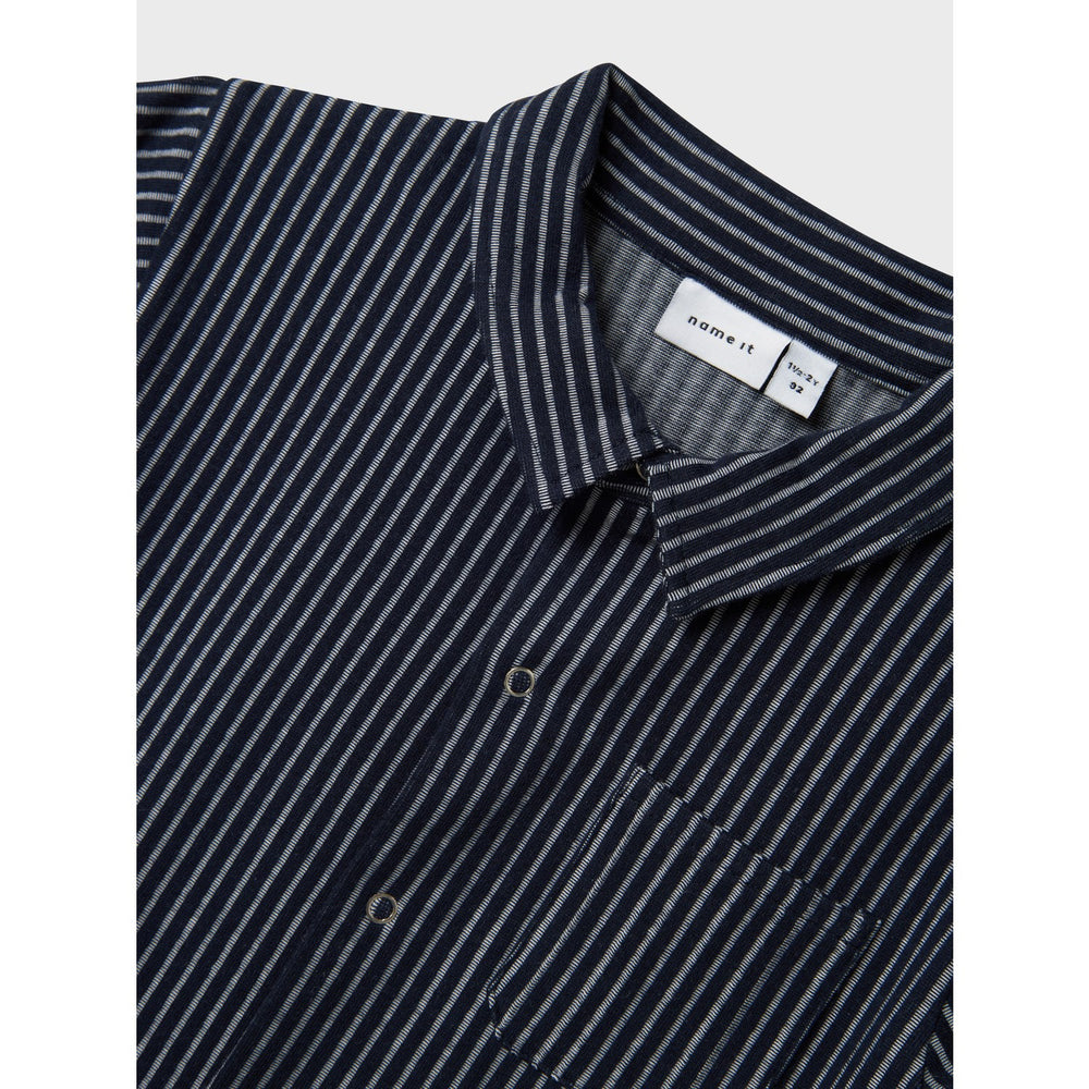 Køb Name It Navy Blazer Fel Regular Skjorte