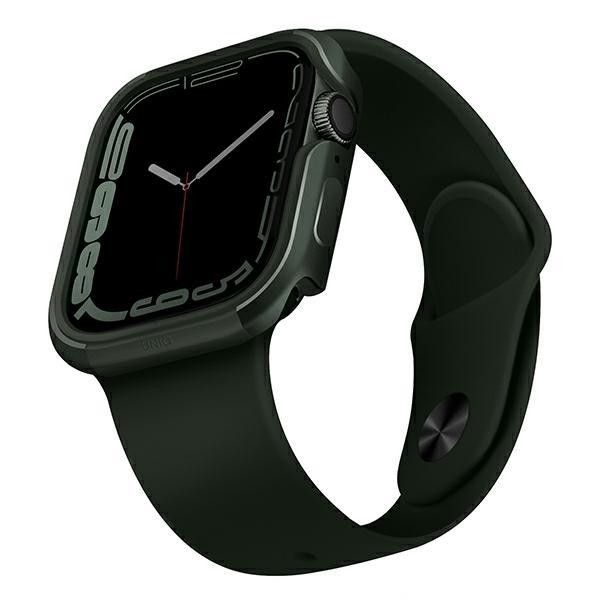 Uniq Capa para Valencia Apple Watch Series 4/5/6/7 / Se 45 / 44Mm. Verde / Verde