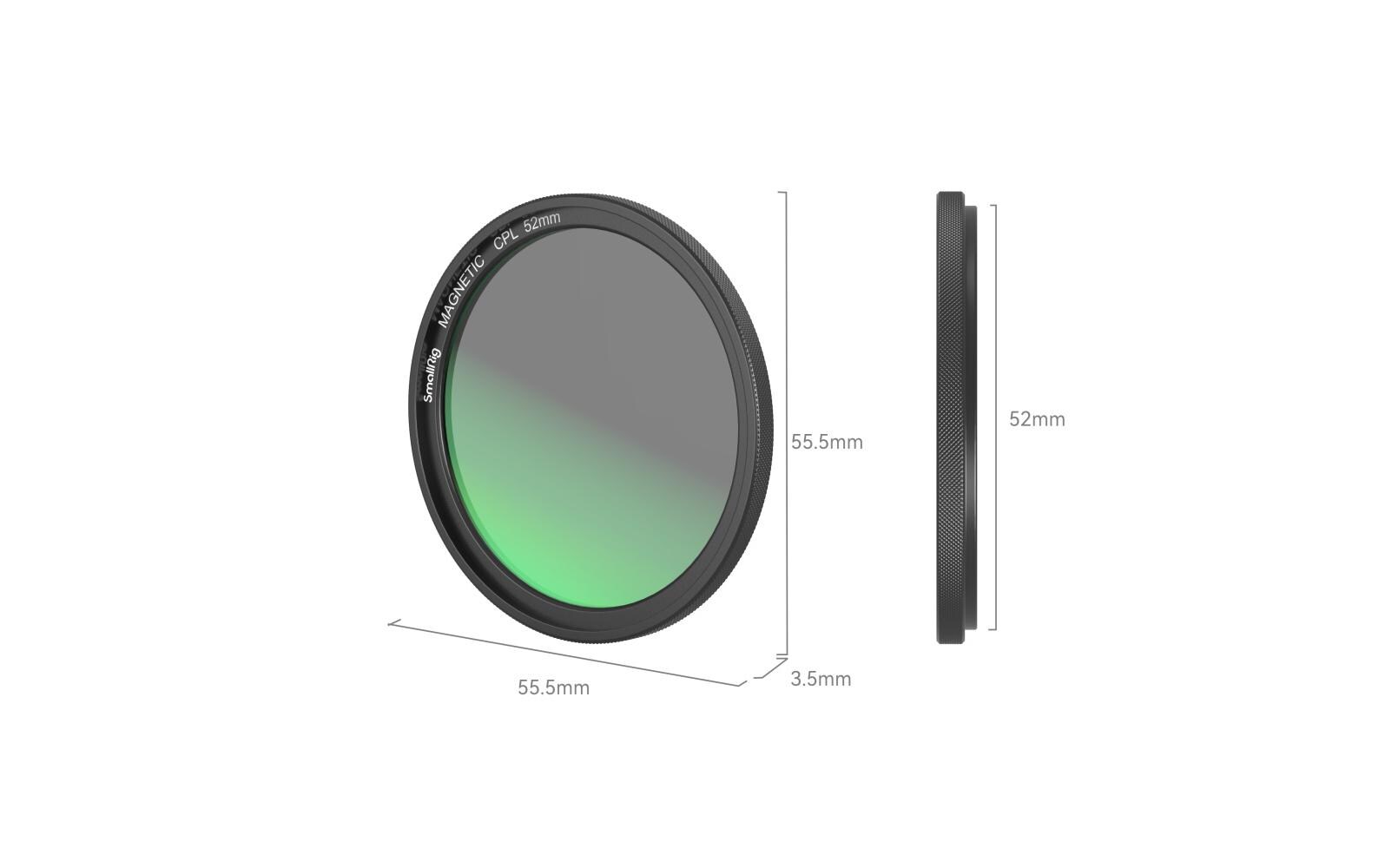 MagEase CLP-Filter 52 mmMagnetisches CPL-Filter