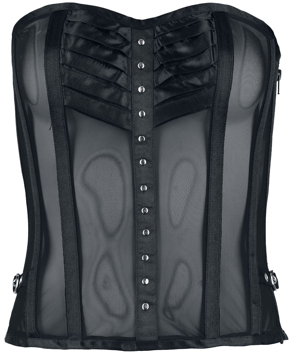 Corset en Mesh | Gothicana by EMP Corset
