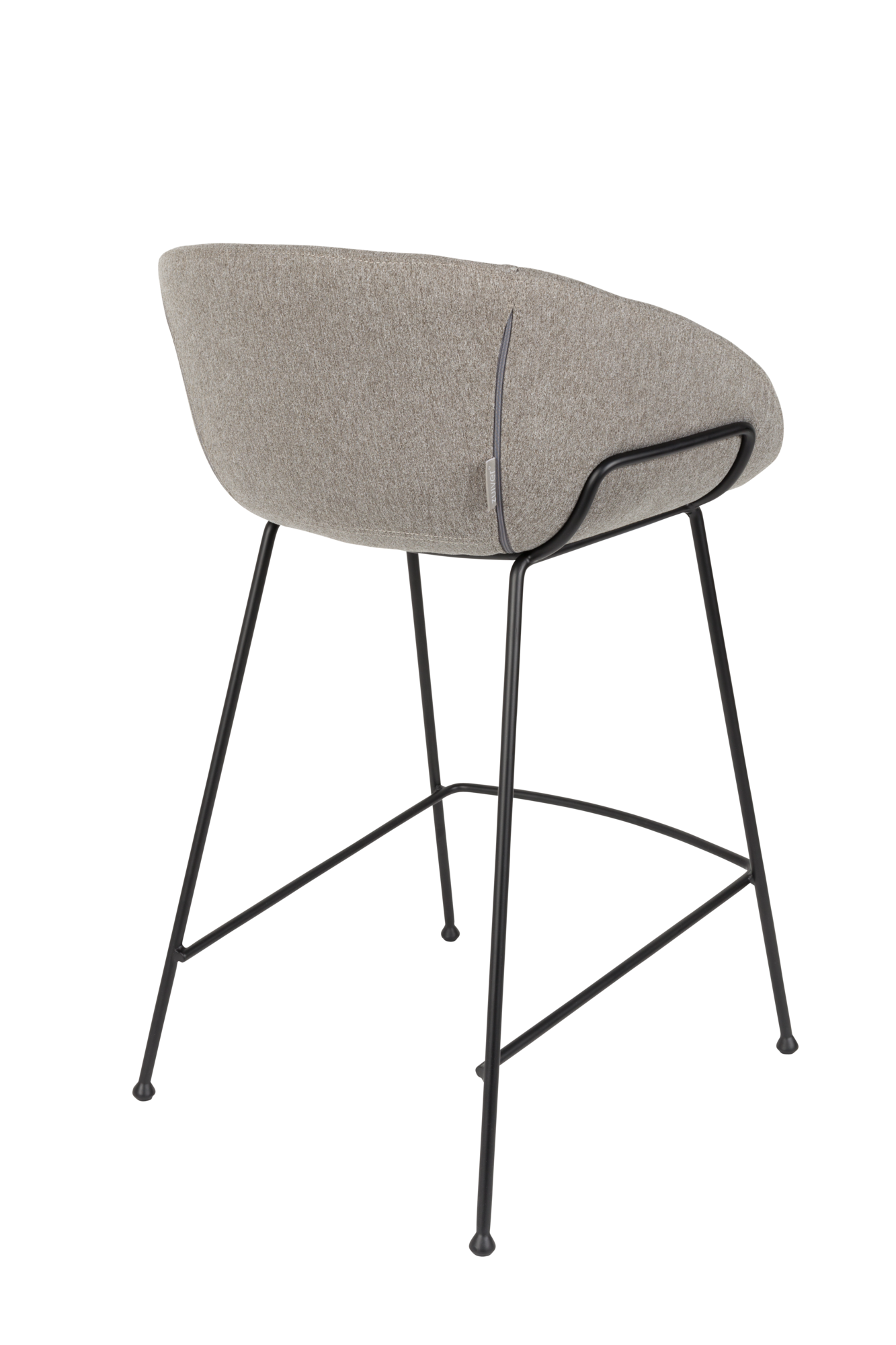Barkruk Feston (zithoogte 65 cm) grijs - set van 2