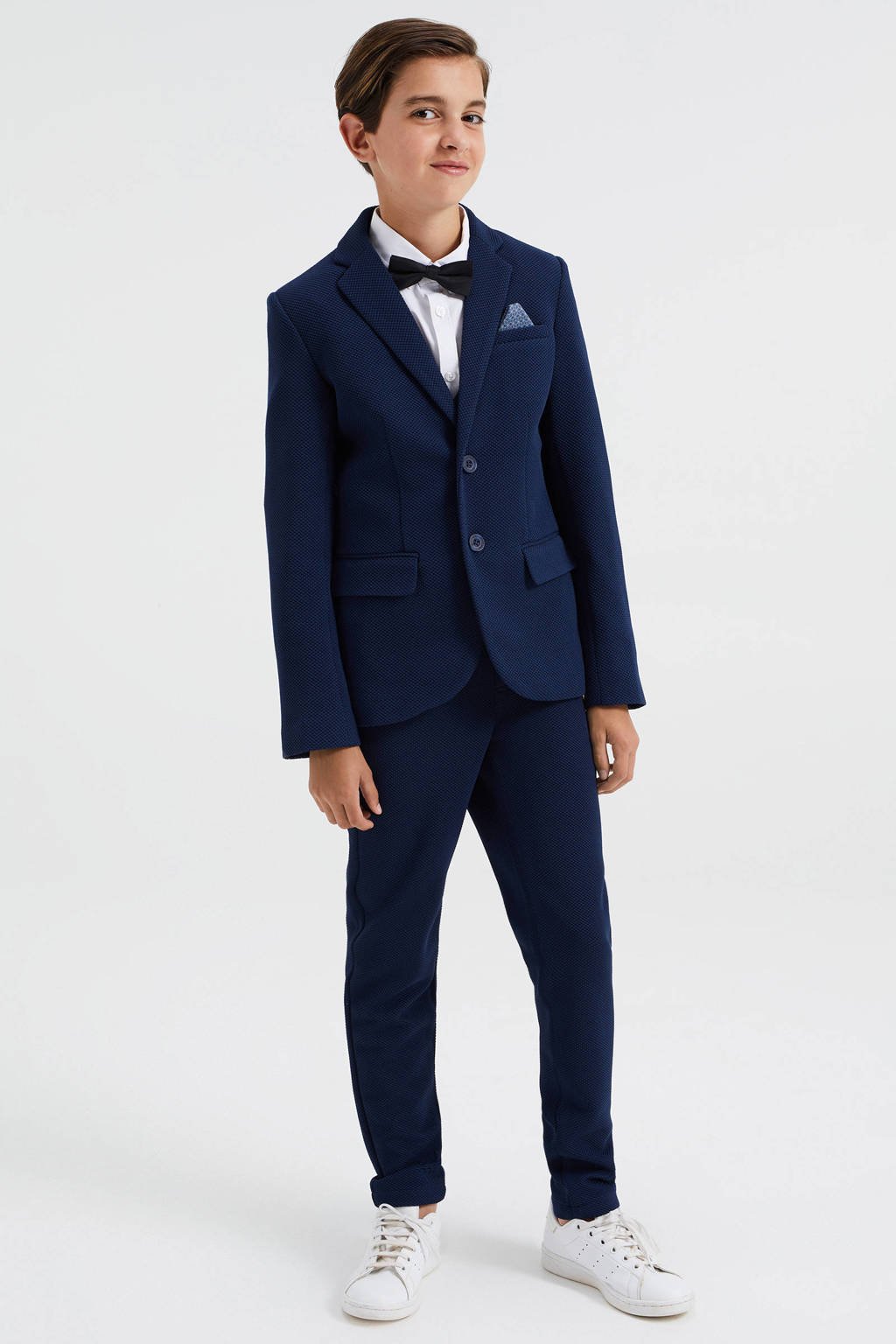 WE Fashion colbert donkerblauw