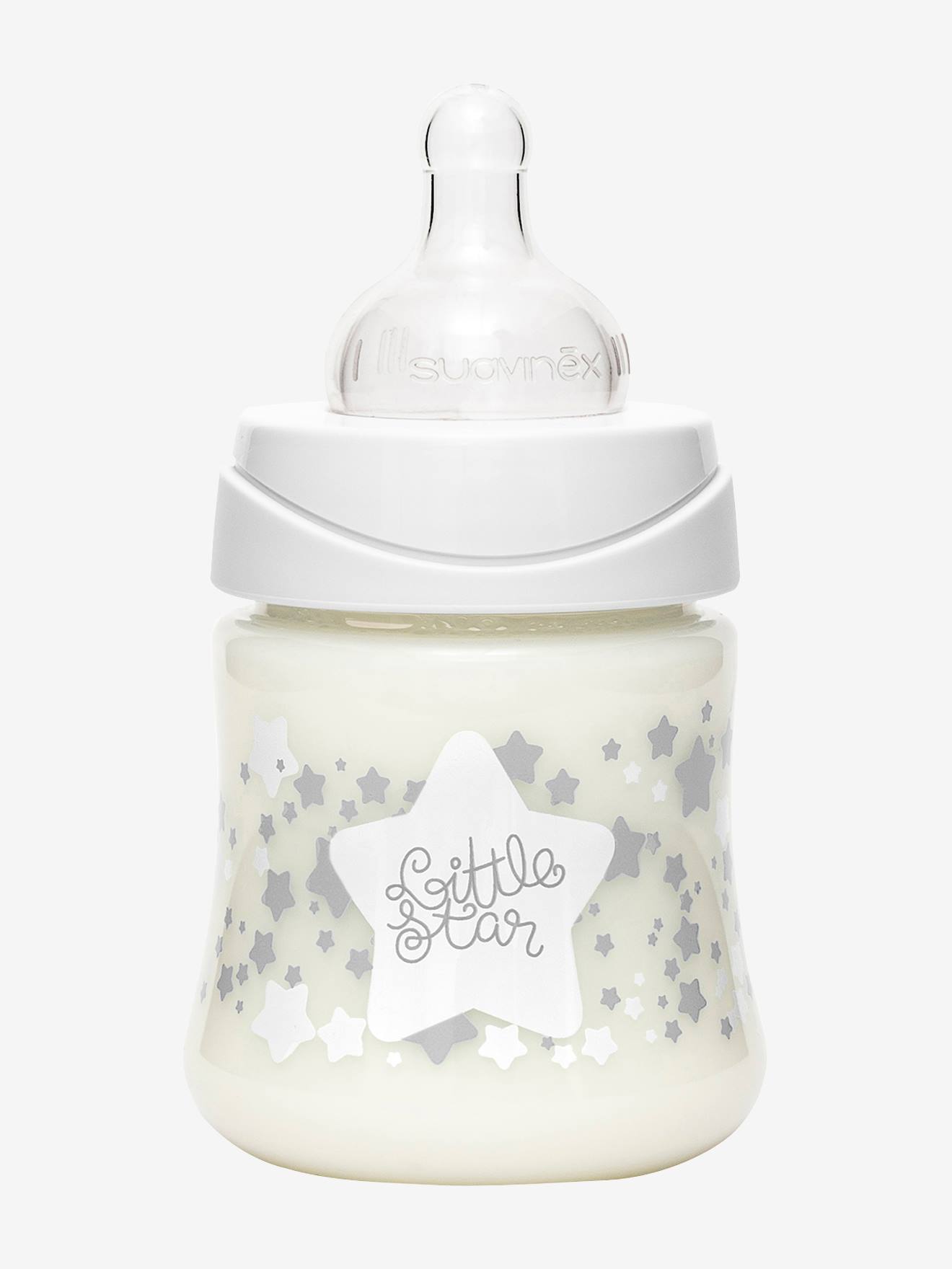 Conjunto SUAVINX My Essentials Star, branco médio, liso com estampas.