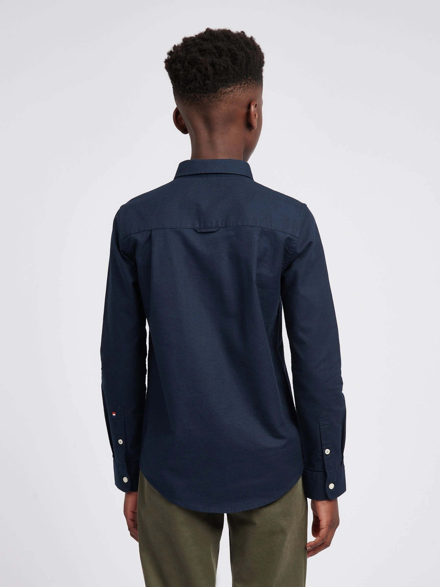 Donkerblauw - U.S. Polo Assn Boys Oxford Shirt