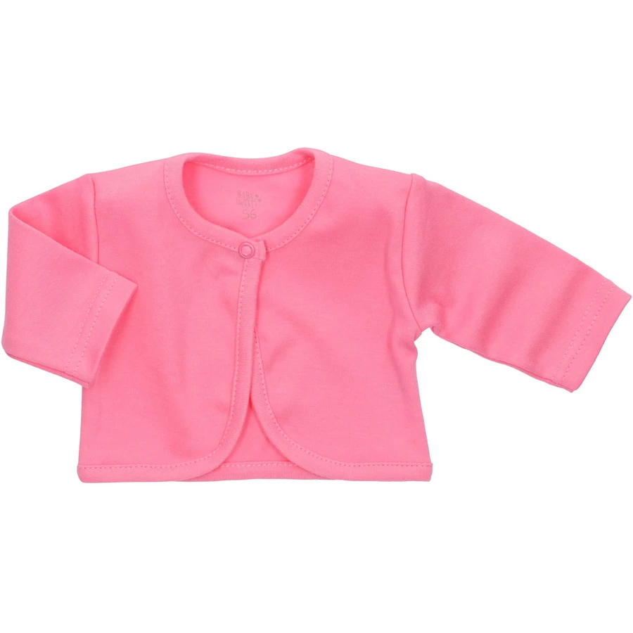 Baby Sweets 3tlg Set Kleid + Strickjacke + Mütze Lieblingsstücke Kleider weiß rosa