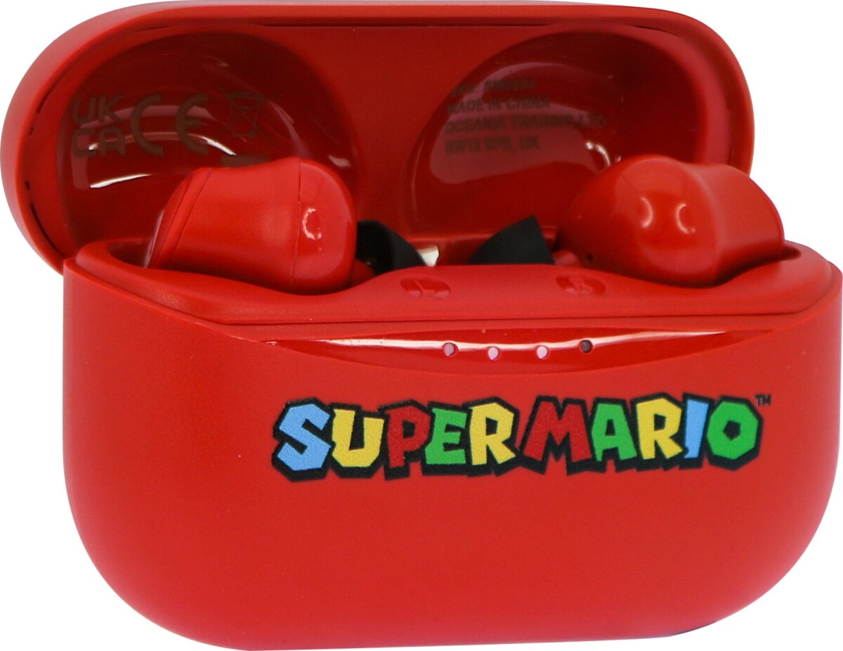 Super Mario - Earbuds - Rød - Otl