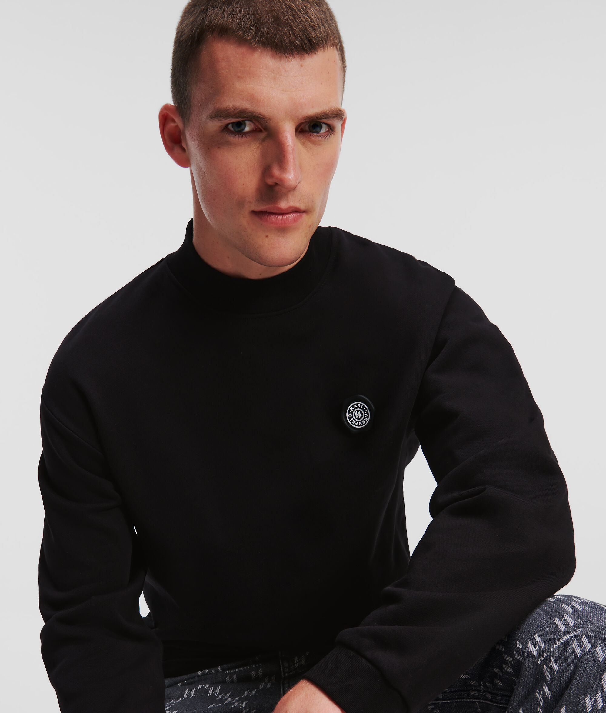 SWEAT-SHIRT À MOTIF SCEAU EN CIRE KARL