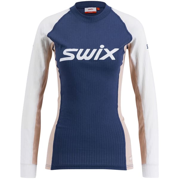 T-shirt ski de fond SWIX RACEX BODY LS W LAKE BLUE