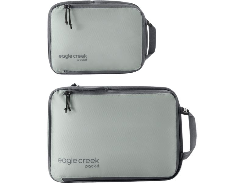 eagle creek Pack-It Isolate Compression Cube Set S/M Grau Kleiderbeutel-Set