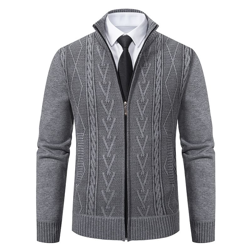 YIKES - Cardigan met opstaande kraag en rits
