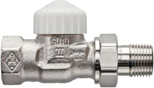 Heimeier - V-Exact II - Thermostaatkraan - Wit - Brons