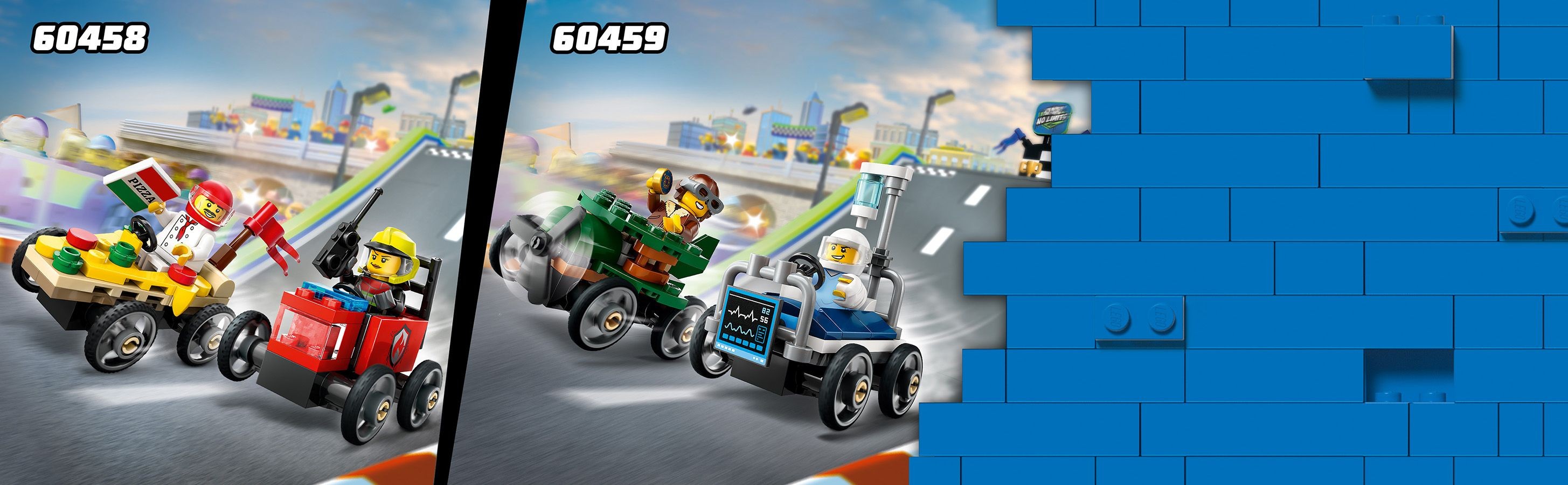 LEGO - LEGO City - Ingen grænser: Racerbilrampe (60460)