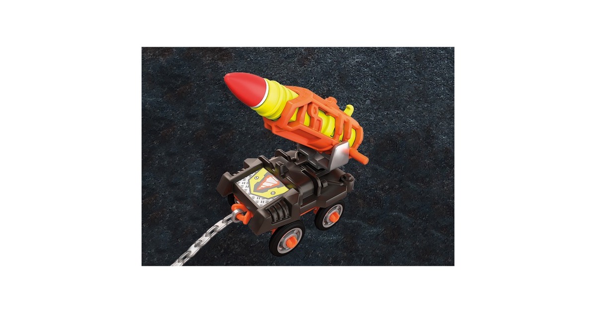 PLAYMOBIL Dino Rise - Dino Mine raket kart Constructiespeelgoed  (70929)